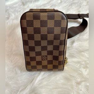 Geronimo Damier crossbody bag